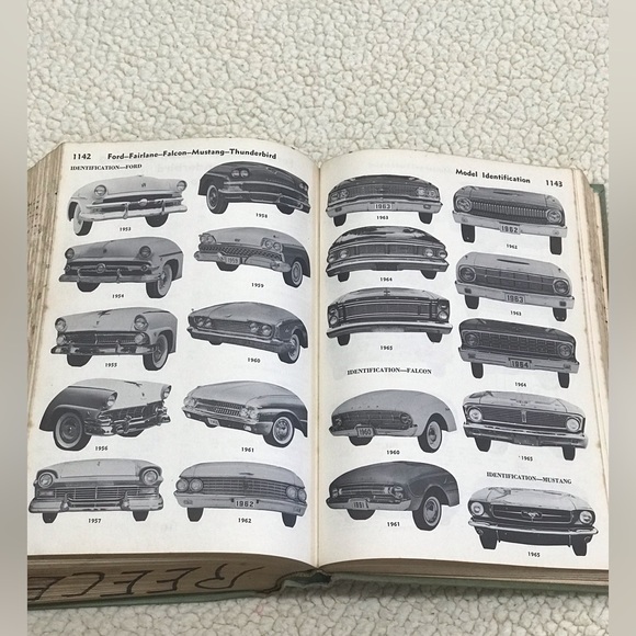 Vintage Glenn's Auto Repair Manual Every American Car 1953 to 1965 Chilton Book - Picture 12 of 16